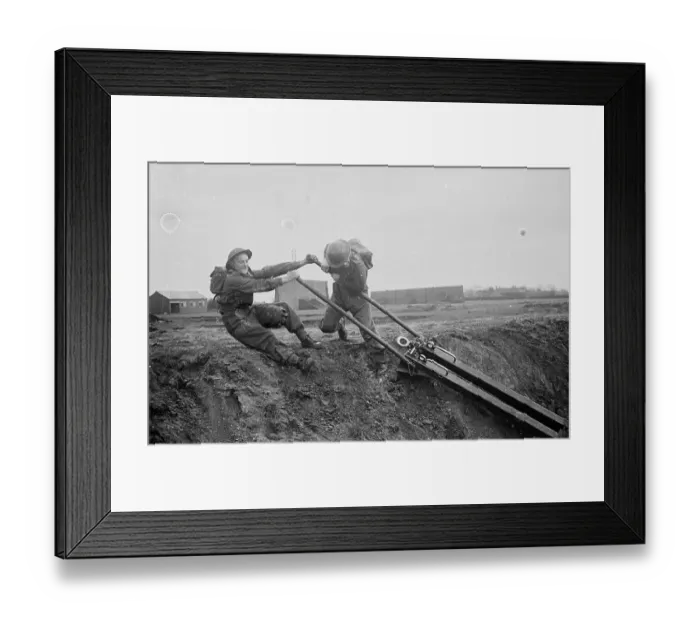 Framed Print : Pulling The Gun Framed Print : Pulling The Gun