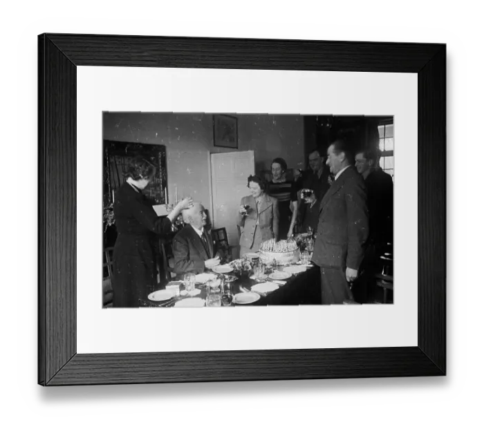 Framed Print : Lloyd George Birthday Framed Print : Lloyd George Birthday