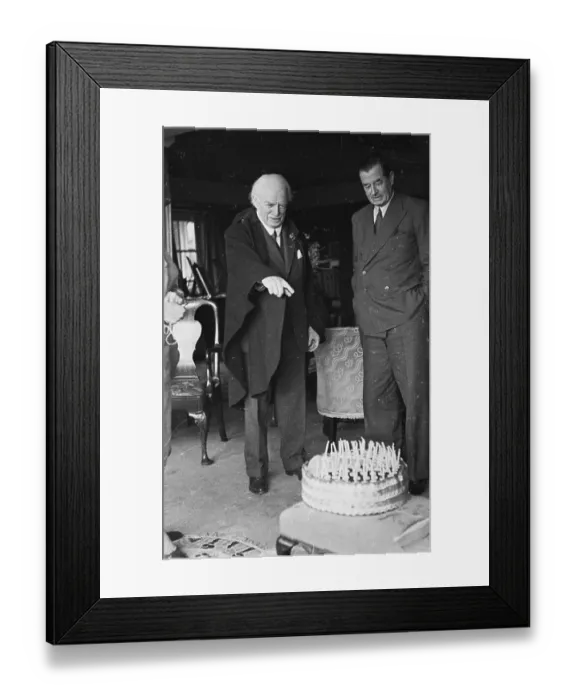 Framed Print : Lloyd George's Cake Framed Print : Lloyd George's Cake