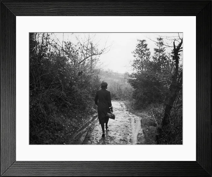 Framed Print : District Nurse Framed Print : District Nurse