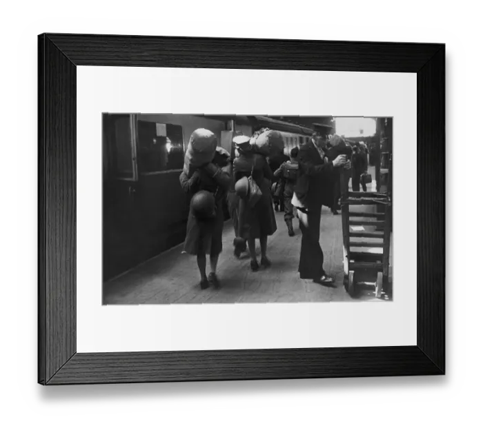 Framed Print : Wartime Terminus Framed Print : Wartime Terminus