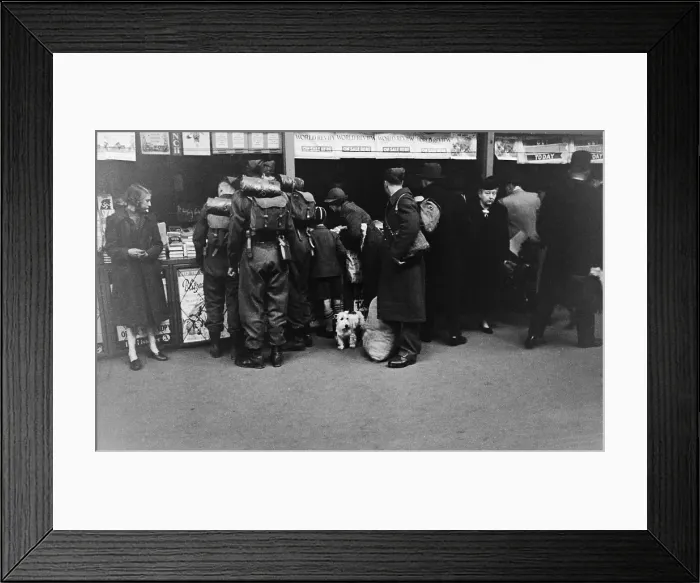 Framed Print : Wartime Terminus Framed Print : Wartime Terminus