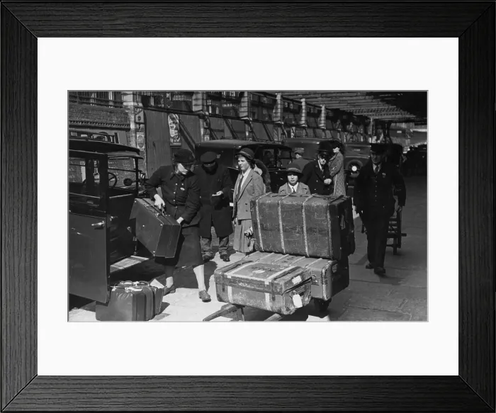 Framed Print : Wartime Terminus Framed Print : Wartime Terminus