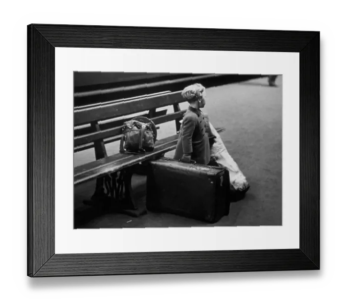 Framed Print : Guarding Dad's Kit Framed Print : Guarding Dad's Kit