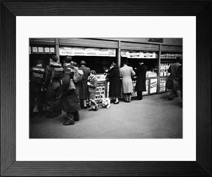 Framed Print : Wartime Terminus Framed Print : Wartime Terminus
