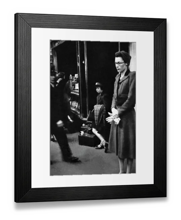 Framed Print : Passengers At Paddington Framed Print : Passengers At Paddington