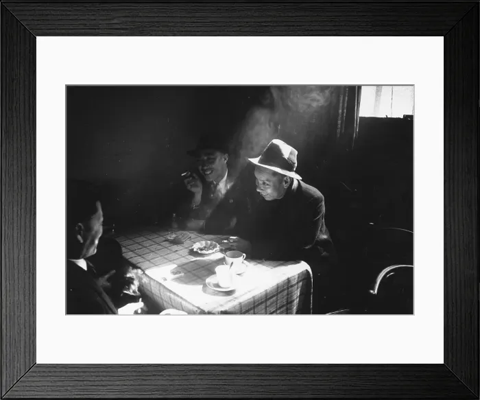 Framed Print : Hostel Smoke Framed Print : Hostel Smoke