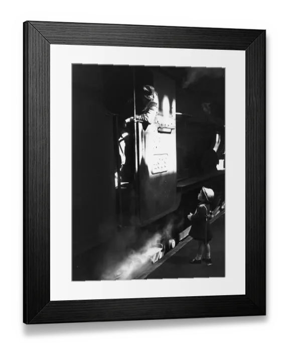 Framed Print : Driver And Evacuee