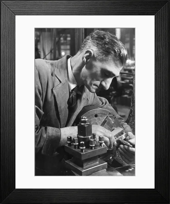Framed Print : Precision Engineer Framed Print : Precision Engineer
