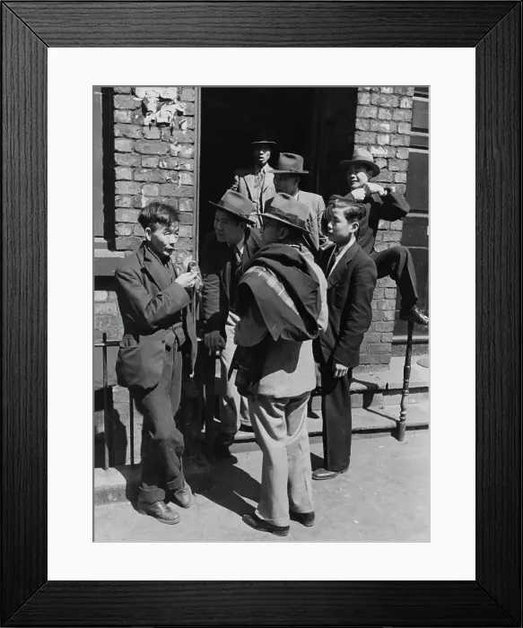 Framed Print : Chinese Seamen Framed Print : Chinese Seamen