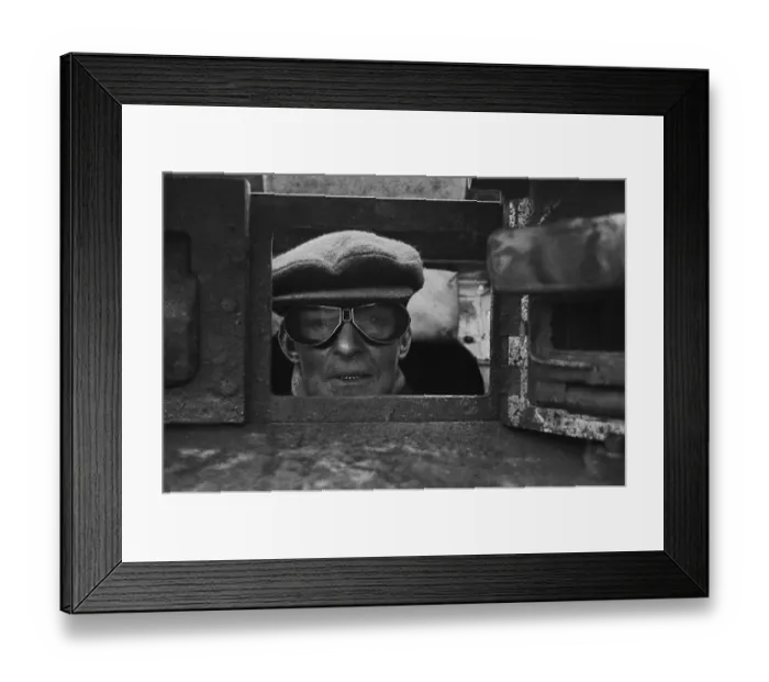 Framed Print : Tank Tester
