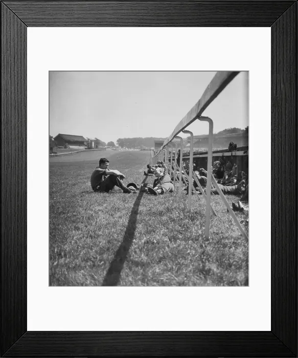 Framed Print : Wartime Derby Framed Print : Wartime Derby
