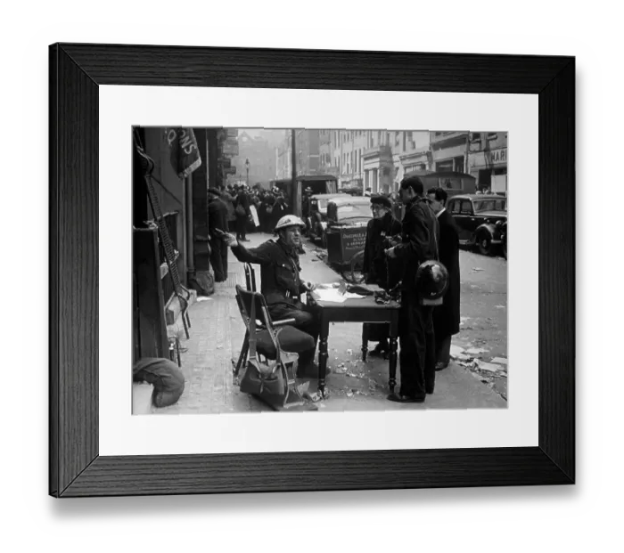 Framed Print : Street Office