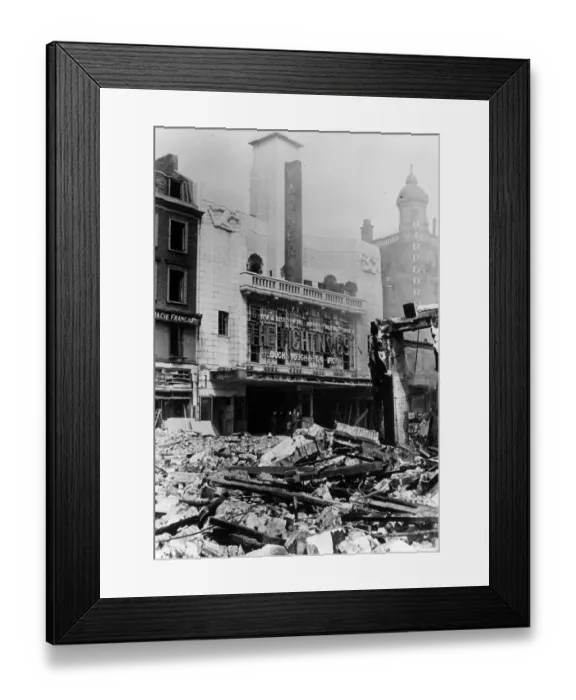 Framed Print : Wartime London Framed Print : Wartime London