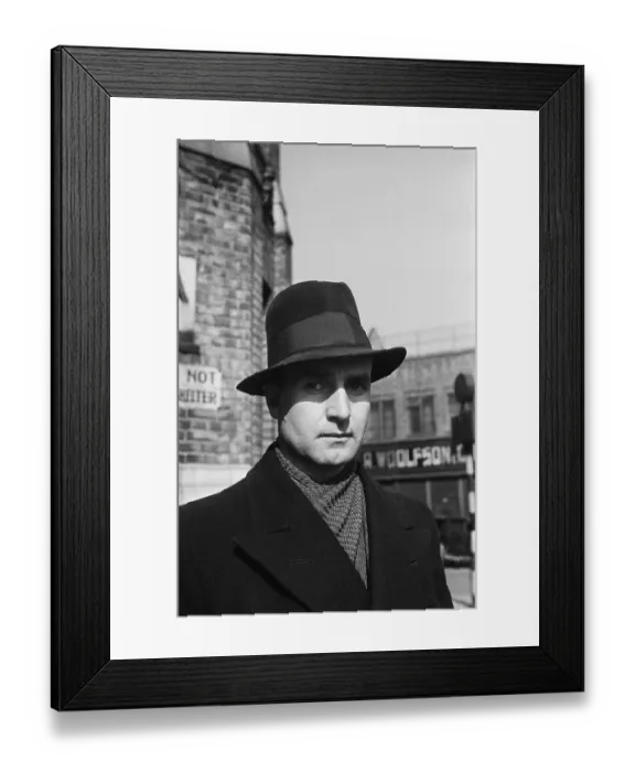 Framed Print : Well-Dressed Gent Framed Print : Well-Dressed Gent
