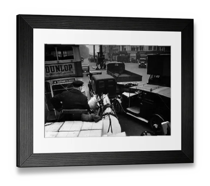 Framed Print : London Traffic Framed Print : London Traffic