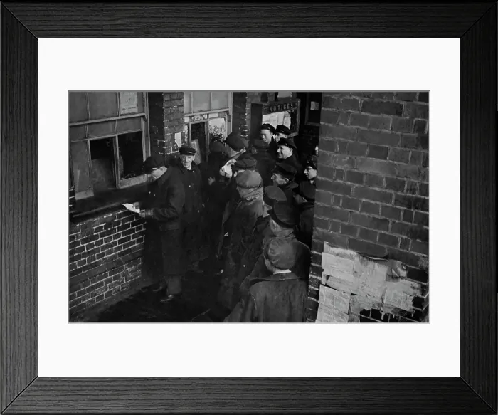 Framed Print : Cart Drivers At Goods Yard Framed Print : Cart Drivers At Goods Yard