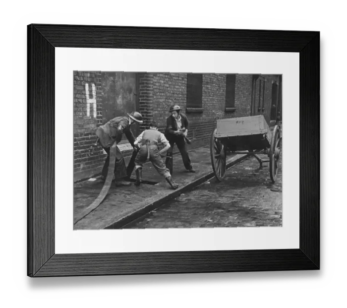Framed Print : Dead End Fire Squad Framed Print : Dead End Fire Squad