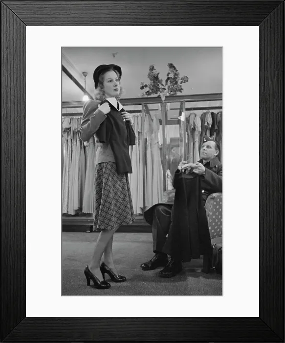 Framed Print : Shopping For Spring