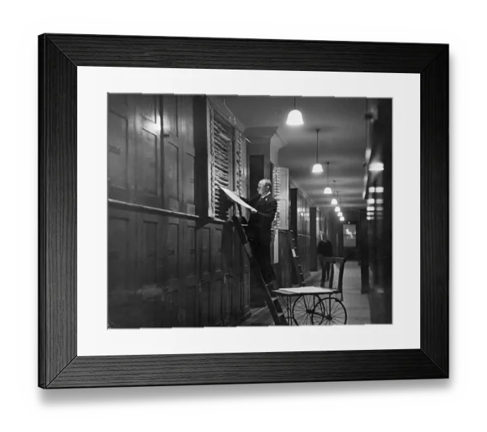 Framed Print : The Chart Room Framed Print : The Chart Room