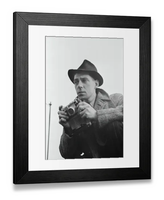 Framed Print : Bert Hardy On Assignment