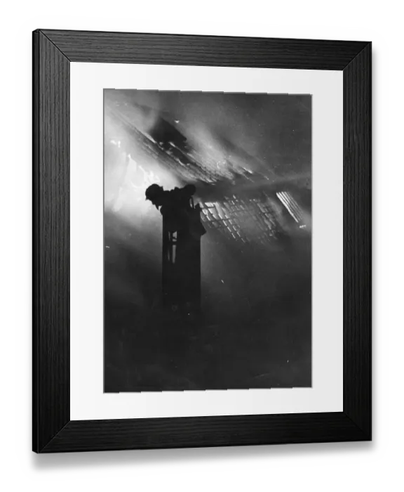 Framed Print : Fire-Fighters
