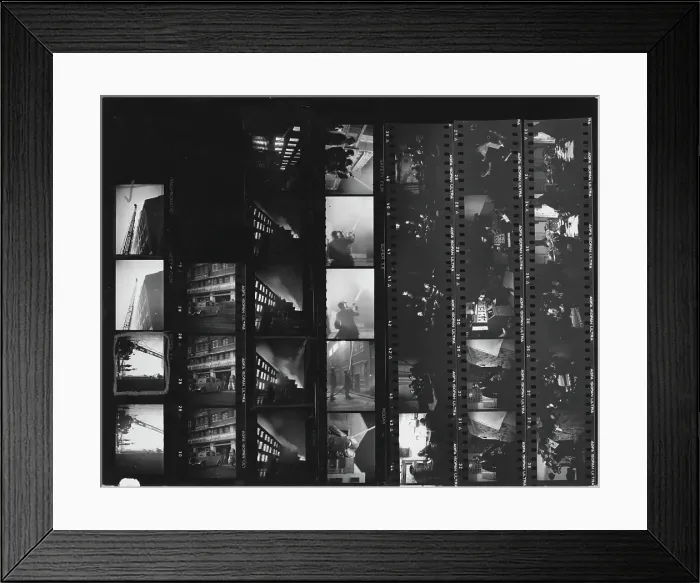 Framed Print : Firefighting During The Blitz Framed Print : Firefighting During The Blitz