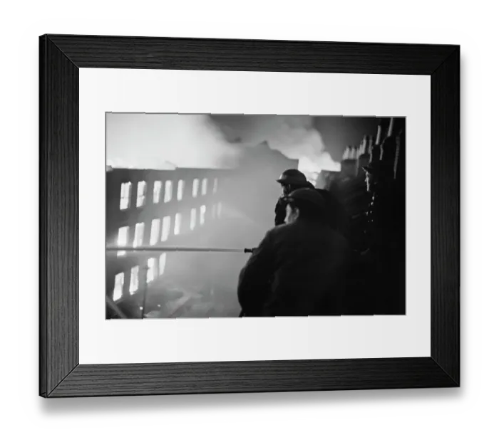 Framed Print : Firefighting During The Blitz Framed Print : Firefighting During The Blitz