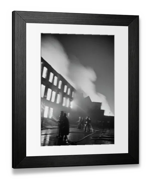 Framed Print : Firefighting During The Blitz Framed Print : Firefighting During The Blitz