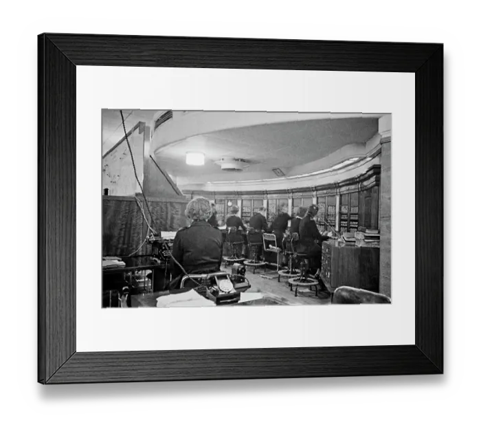 Framed Print : Central Control Room Framed Print : Central Control Room