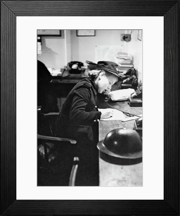 Framed Print : Firefighting During The Blitz Framed Print : Firefighting During The Blitz
