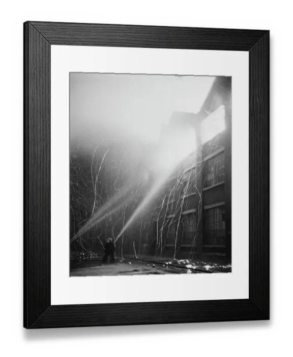 Framed Print : Firefighting During The Blitz Framed Print : Firefighting During The Blitz