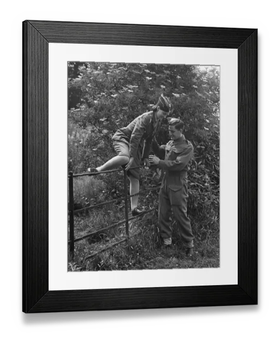 Framed Print : Wartime Romance Framed Print : Wartime Romance