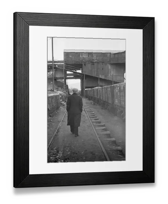 Framed Print : Disused Coal Mine