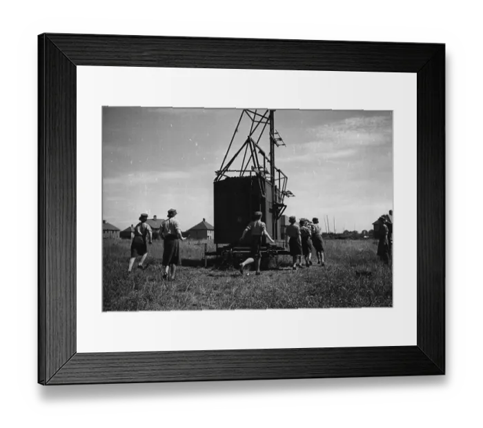 Framed Print : Radio Operators Framed Print : Radio Operators