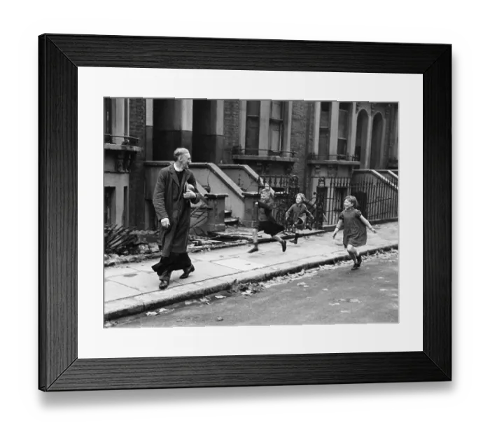 Framed Print : Wartime Priest Framed Print : Wartime Priest