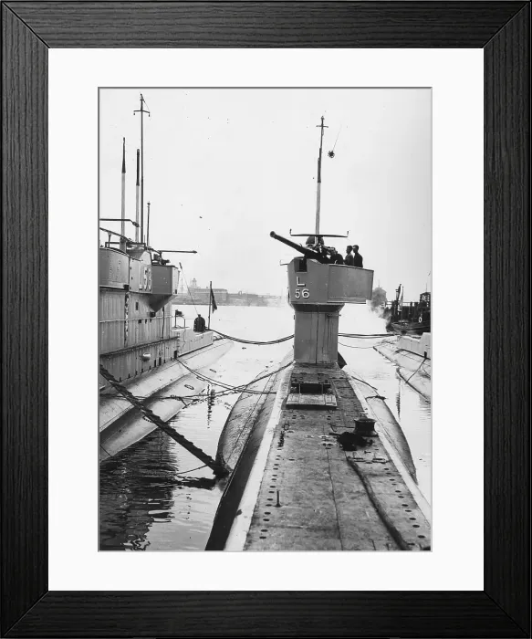 Framed Print : British Sub Framed Print : British Sub