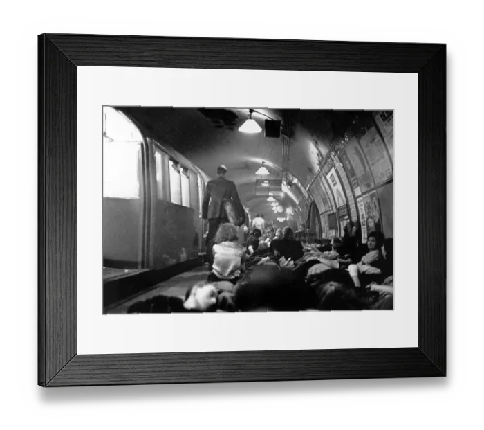 Framed Print : Safety In Tube Framed Print : Safety In Tube