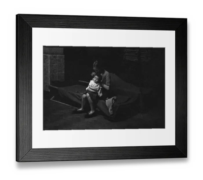 Framed Print : Bombed Out Framed Print : Bombed Out