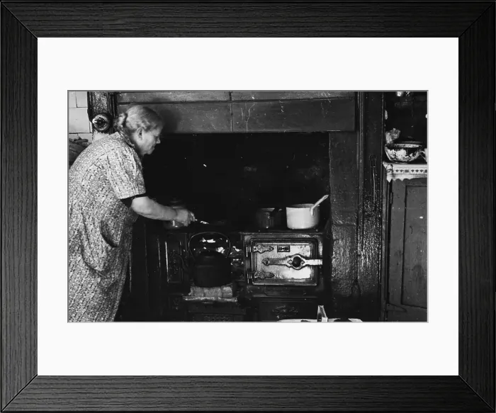 Framed Print : Cooking On Range Framed Print : Cooking On Range