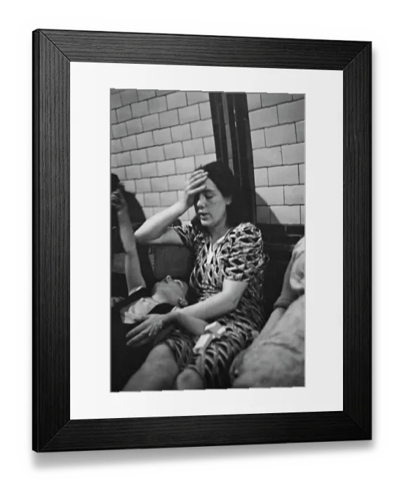 Framed Print : Underground Shelter Framed Print : Underground Shelter