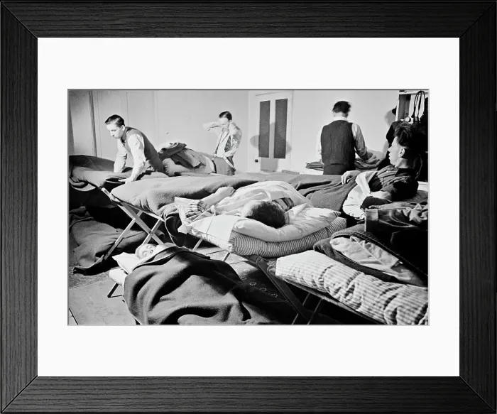 Framed Print : London Husbands Hostel Framed Print : London Husbands Hostel