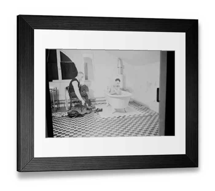 Framed Print : London Husbands Hostel Framed Print : London Husbands Hostel