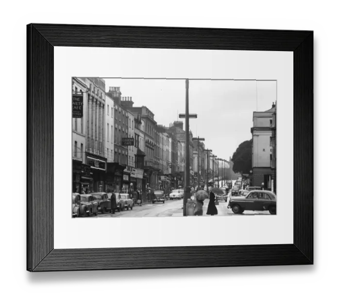 Framed Print : Street At Leamington Framed Print : Street At Leamington
