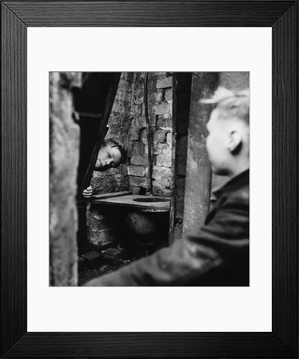 Framed Print : Communal Toilet Framed Print : Communal Toilet