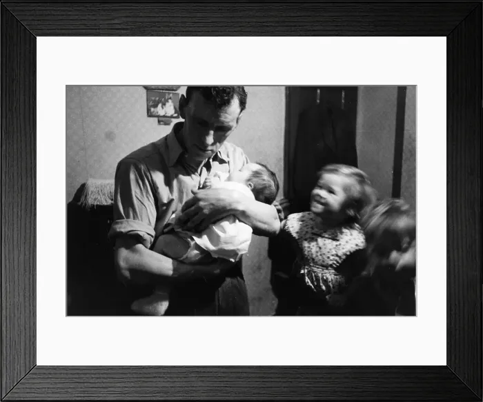 Framed Print : Slum Housing