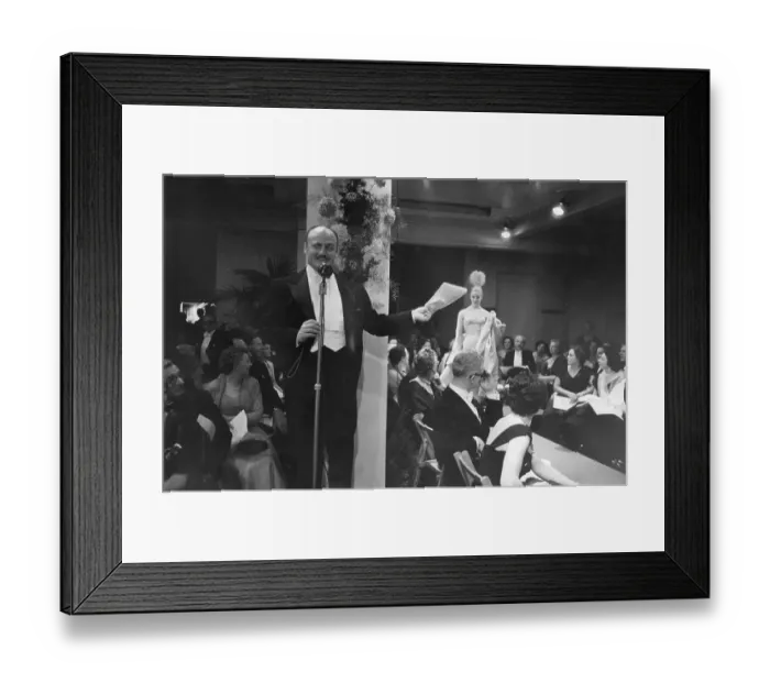 Framed Print : Pierre Balmain Framed Print : Pierre Balmain