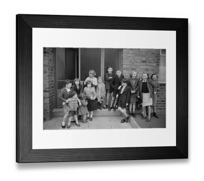 Framed Print : Liverpool Children Framed Print : Liverpool Children