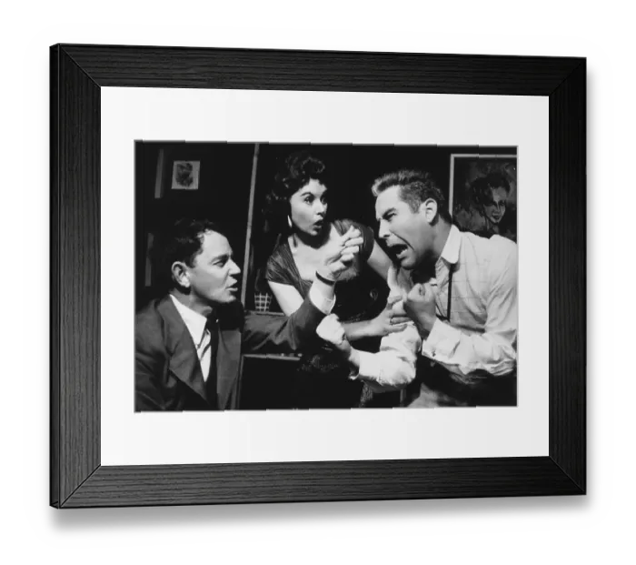Framed Print : Actors Rehearsing Framed Print : Actors Rehearsing