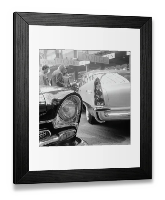 Framed Print : Paris Car Show Framed Print : Paris Car Show